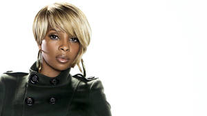 The Queen Of R&b Songwriter Mary J. Blige Wallpaper