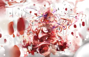 The Quintessential Quintuplets' Nino In A Lacy Dress Wallpaper