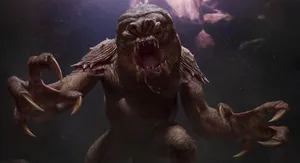 The Rancor - A Fearsome Predatory Creature Lurking In Jabba’s Palace Wallpaper