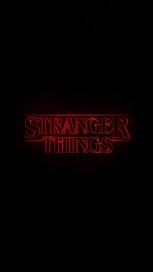 The Red Mystery Of Stranger Things Wallpaper