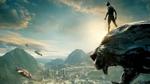 The Regal King Of Wakanda Wallpaper