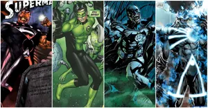 The Rise Of The Black Lantern Corps Wallpaper