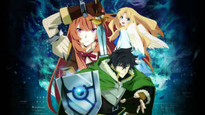 The Rising Of The Shield Hero Main Characters Wallpaper