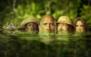 The Rock Jumanji Reboot Water Wallpaper