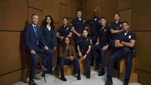 The Rookie Cast Group Wallpaper