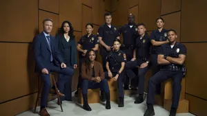 The Rookie Cast Group Wallpaper