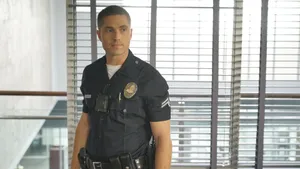 The Rookie Officer Standing Wallpaper