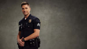 The Rookie Police Officer Portrait Wallpaper