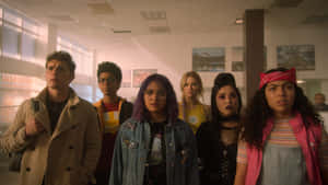 The Runaways - Cast Of The Marvel Tv Show Wallpaper