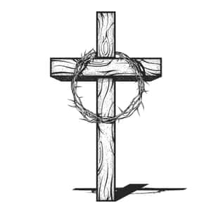 The Sacred Crown Of Thorns Worn By Jesus Christ Wallpaper