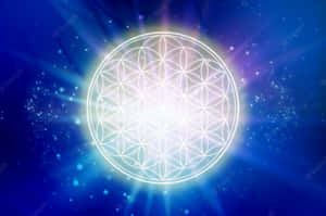 The Sacred Symbol Of The Flower Of Life Wallpaper