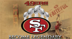 The San Francisco 49ers Logo Wallpaper