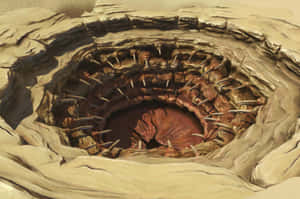 The Sarlacc Pit Is A Dangerous Creature From The Star Wars Universe.