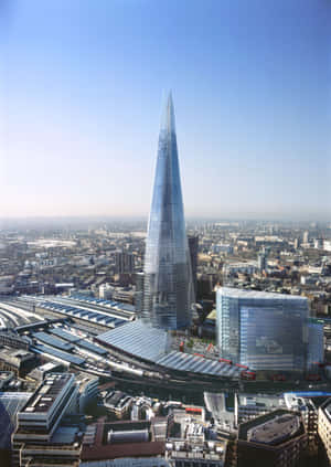 The Shard London Wide View Wallpaper