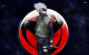The Sharingan Force Of Kakashi Susanoo Wallpaper