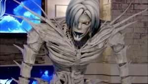 The Shinigami Rem With Her Death Note Wallpaper