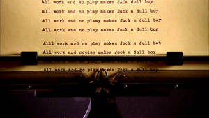 The Shining Dull Boy Wallpaper