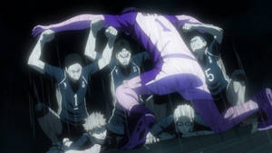 The Shiratorizawa High School Basketball Team Wallpaper