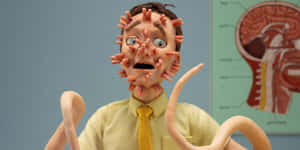 The Shivering Truth Boy With Tentacles Wallpaper