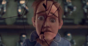 The Shivering Truth Broken Face Wallpaper