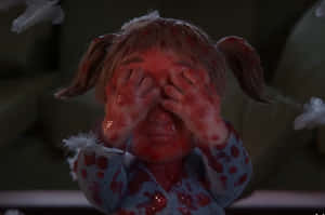 The Shivering Truth Girl Covering Eyes Wallpaper