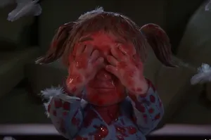 The Shivering Truth Girl Covering Eyes Wallpaper