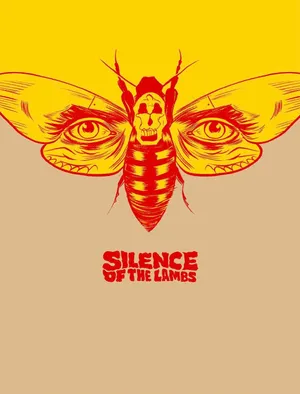 The Silence Of The Lambs Moth Eyes Wallpaper