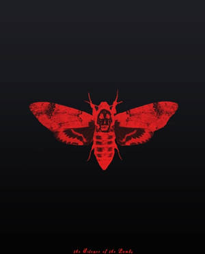 The Silence Of The Lambs Red Moth Wallpaper