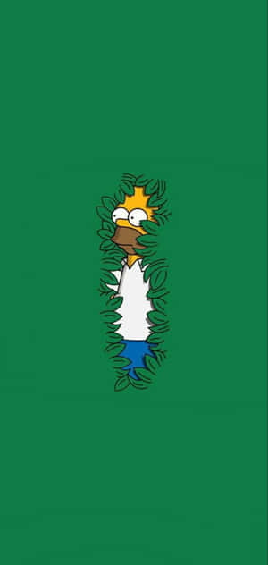 The Simpsons Wallpaper With A Cartoon Character Wallpaper