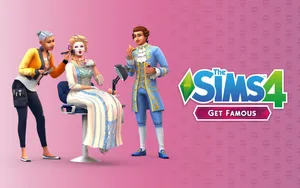 The Sims 4 – A Colorful Life Simulation Adventure Wallpaper