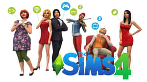 The Sims 4: Create Your Dream Life Simulation Wallpaper