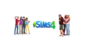 The Sims 4 Creative Wall Art Wallpaper