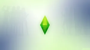 The Sims 4 Hd Wallpaper Featuring A Group Of Eccentric And Lively Characters Wallpaper