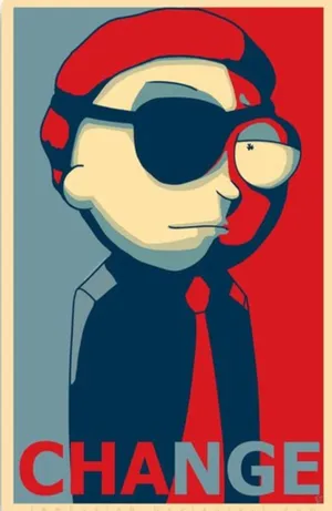 The Sinister Side Of Morty - Evil Morty In Command Wallpaper