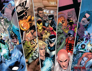 The Sinister Six Assemble For An Epic Showdown Wallpaper