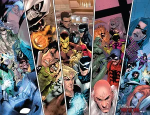 The Sinister Six Assemble For An Epic Showdown Wallpaper