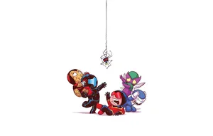 The Sinister Six Unite To Battle Spiderman Wallpaper