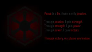 The Sith Code – Reveal The Dark Side Of The Force Wallpaper