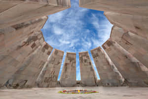 The Sky From The Armenian Genocide Memorial Wallpaper