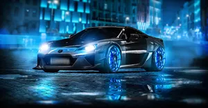 The Sleek And Luxurious Lexus Lfa Sports Car Wallpaper