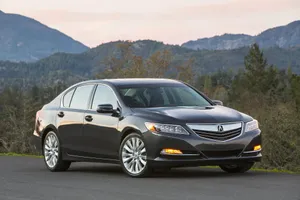 The Sleek And Sophisticated Acura Rlx In Motion Wallpaper