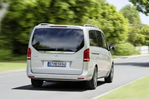 The Sleek And Stylish Mercedes Benz V-class Wallpaper