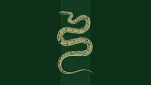 The Slytherin Serpent From Harry Potter Wallpaper