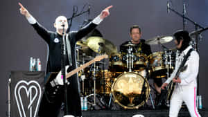 The Smashing Pumpkins Live Performance Wallpaper