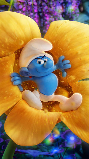 The Smurfs Hefty Smurf Wallpaper