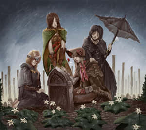 The Solemnity Of All Souls' Day Candlelight Vigil Wallpaper