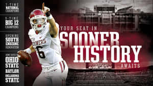 The Sooners Fight On And Win Big With The Support Of Their Loud And Proud Fan Base. Wallpaper