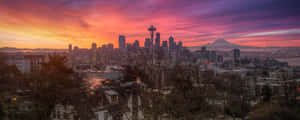 The Space Needle In Seattle, Washington Wallpaper