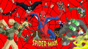 The Spectacular Spider-man Red Wallpaper