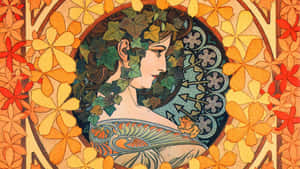 The Splendor Of Art Nouveau Wallpaper